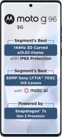 Moto G96 5G (8GB RAM + 256GB)