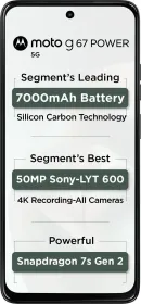 Motorola Moto G67 Power 5G (8GB RAM + 256GB)