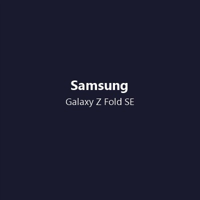 Samsung Galaxy Z Fold Special Edition