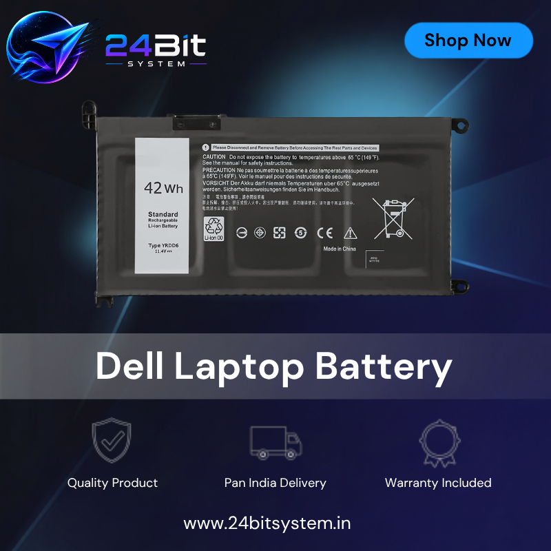 YRDD6 - Dell Internal Laptop Battery [Compatible] for Dell Inspiron 7586 5482 5485 5491 5591 5593 5591 5480 3493 3582 3583 3584 3593 3793 5493 5585 5590 5594 5598 3491 5481 5581 5490 5590