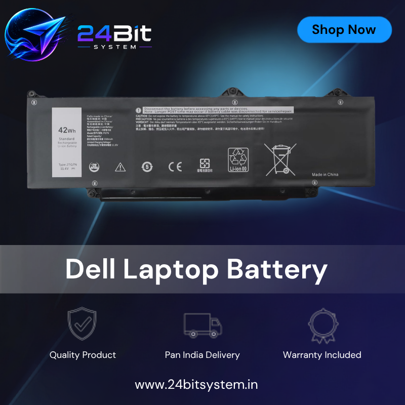 JTG7N - Dell Internal Laptop Battery [Compatible] for Dell Latitude 5340 5540 5440 3540 3440 3340 5550 5450 5350 3450 3550 3580 3490 3480